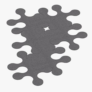 3ds max la corbeille molecules rug