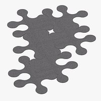 La Corbeille Molecules Rug