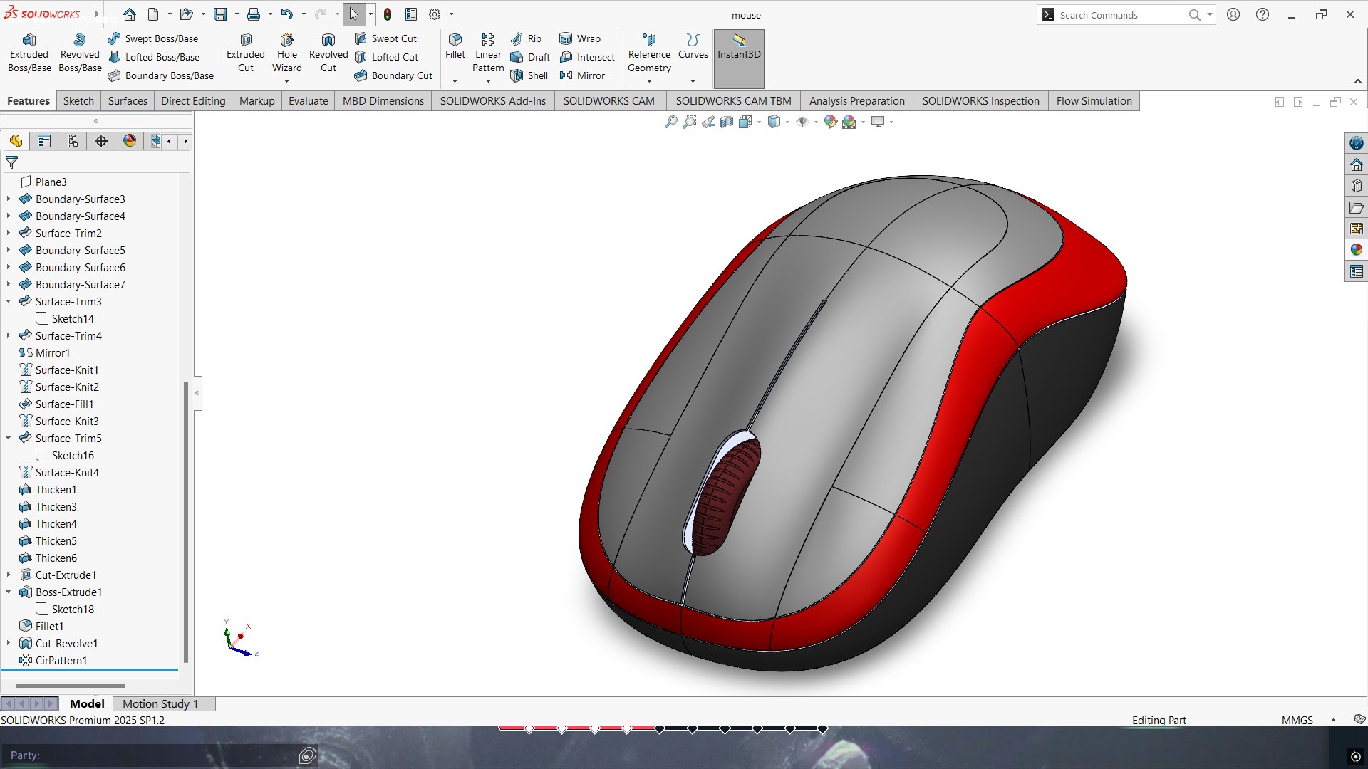Simple Mouse 3D - TurboSquid 2417580