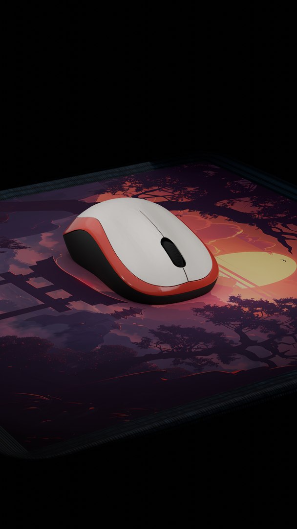 Simple Mouse 3D - TurboSquid 2417580