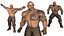 Modello 3D truccato di Warrior Man realistico