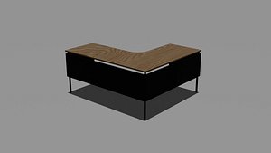 simple work desk model