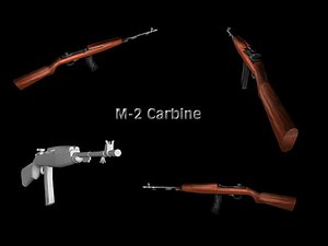 m-2 carbine 3d 3ds