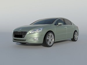 3D model peugeot 508