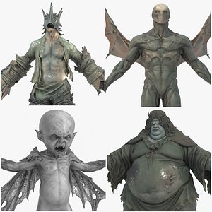 Dark Fantasy Monster Creature Pack  PBR