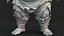 Pacchetto di creature mostruose fantasy oscure PBR