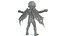 Pacchetto di creature mostruose fantasy oscure PBR