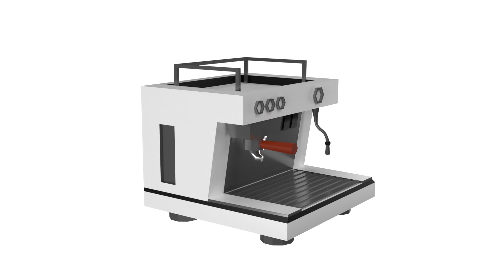 3D Expresso Machine - TurboSquid 2093312