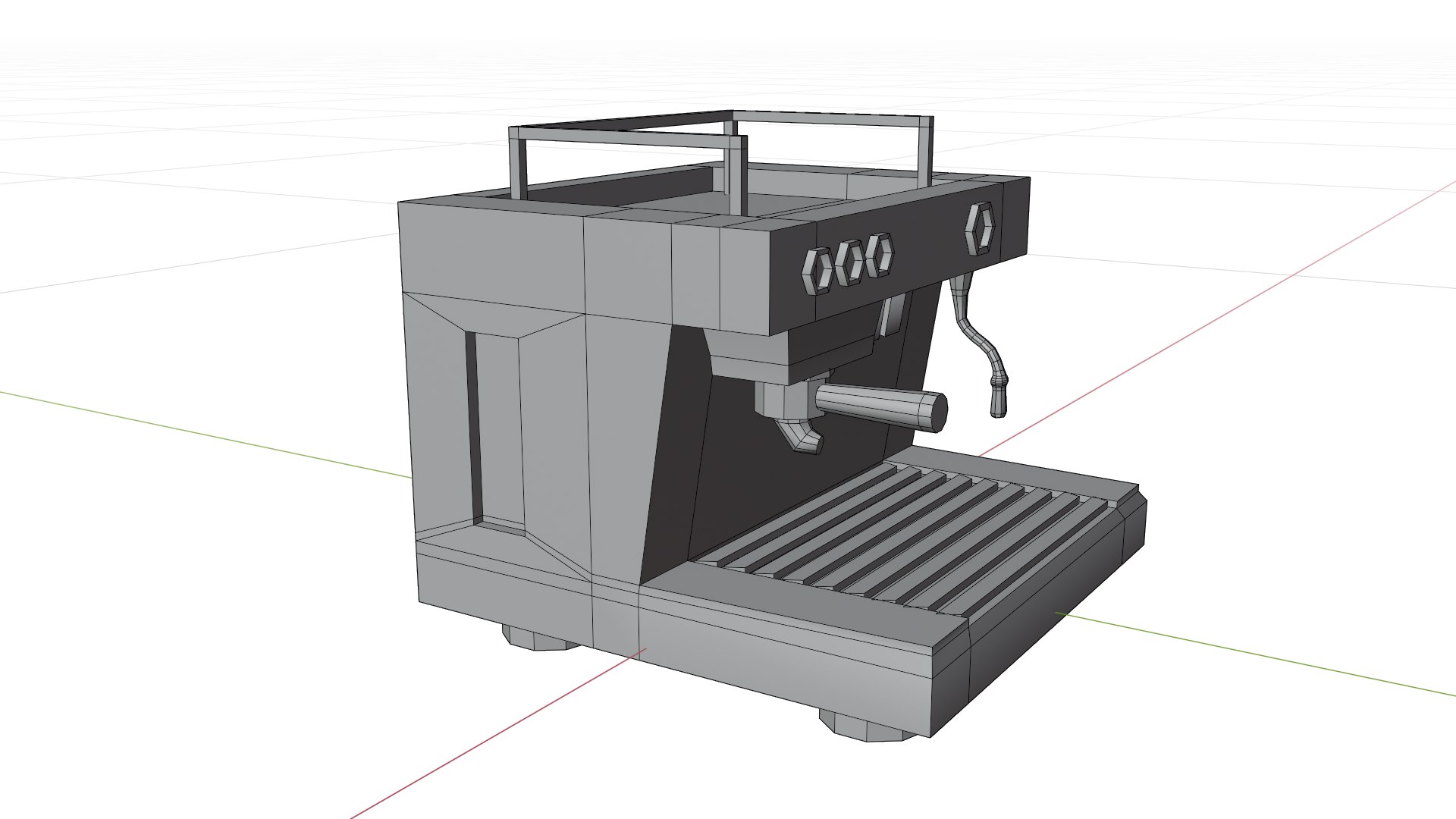 3D Expresso Machine - TurboSquid 2093312