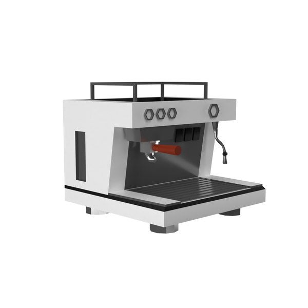 modelo 3d Expresso Machine - TurboSquid 2093312