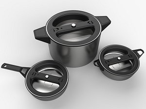 3D COOKING POT SET