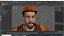 Realistic 3D Construction Worker Character Model