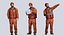 Realistic 3D Construction Worker Character Model