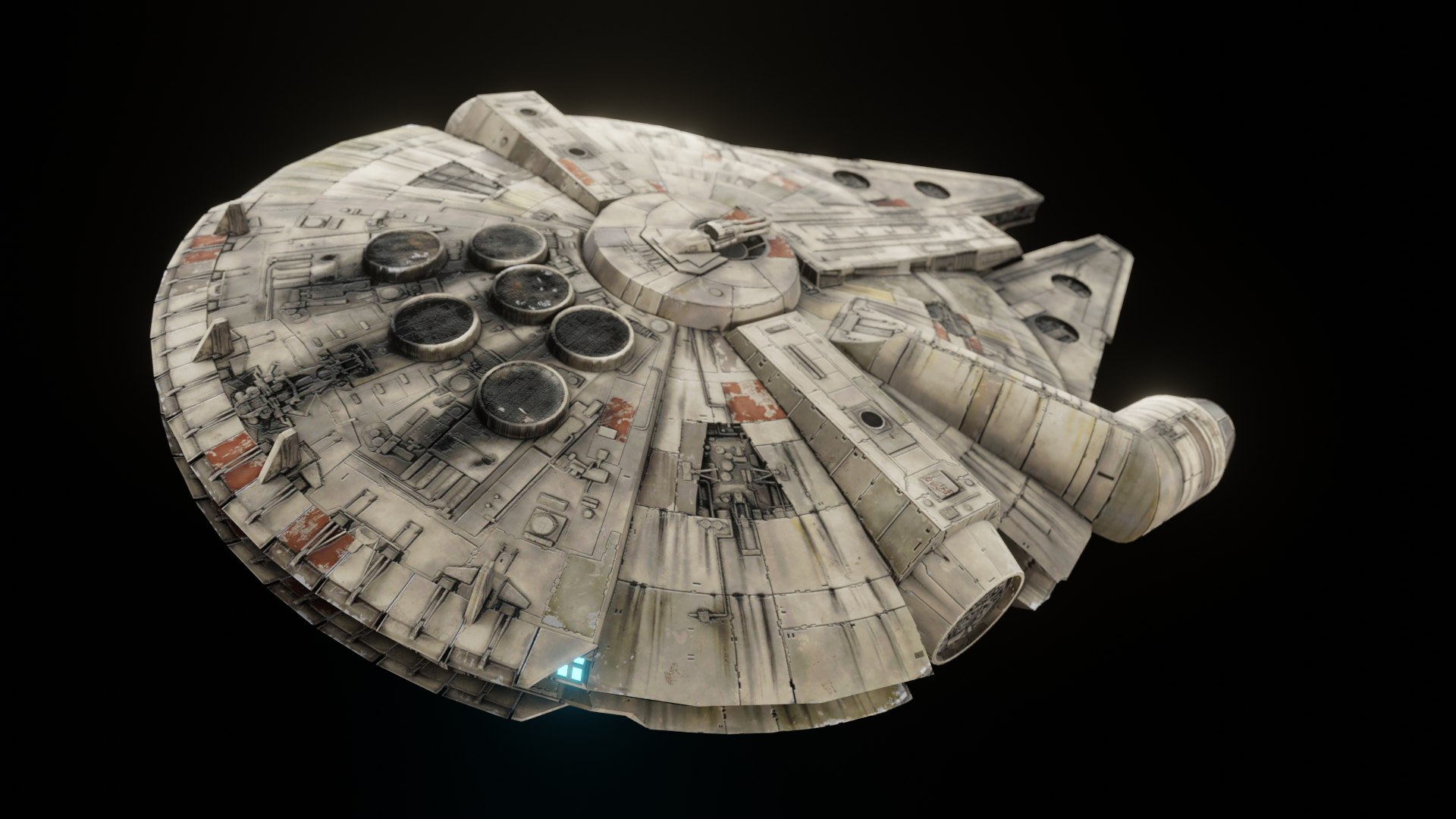 Millennium Falcon 3D - TurboSquid 2003225