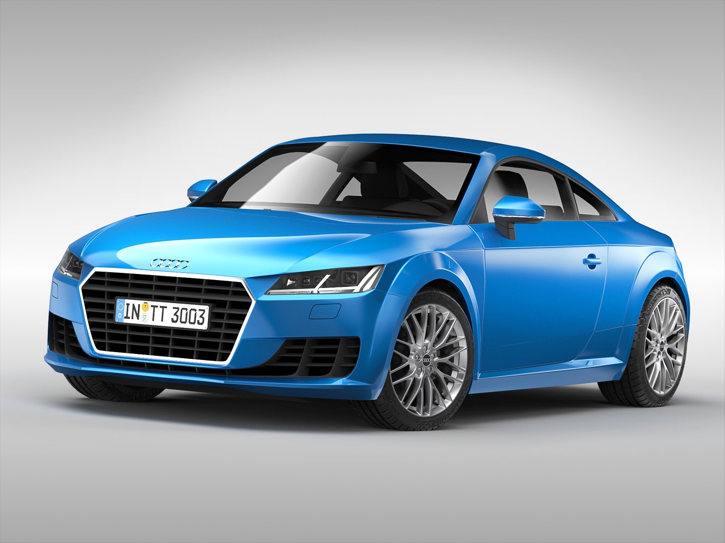 3d Audi Car Model