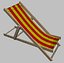45 chaise lounges 3d obj