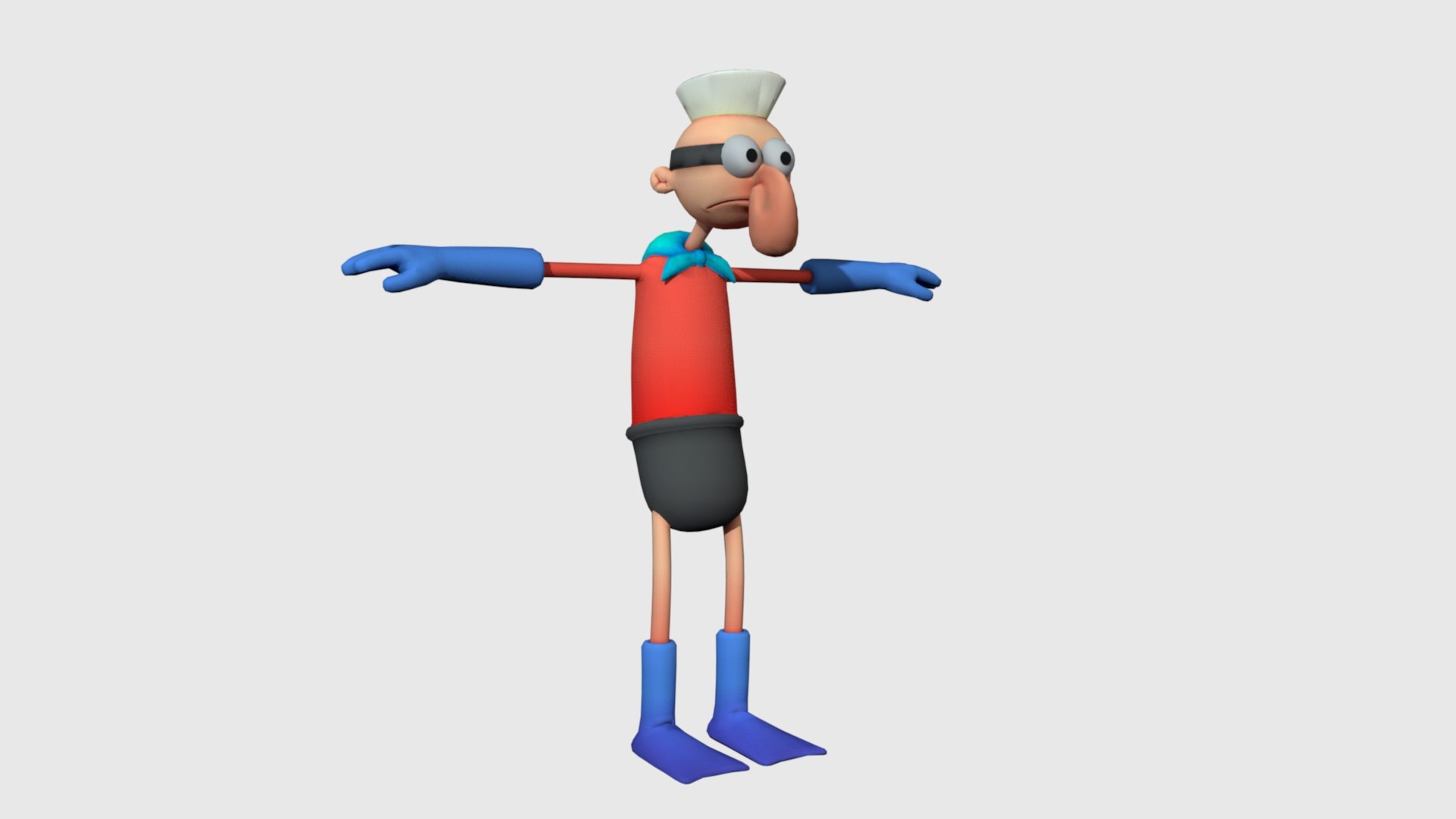 3D Barnacle Boy Rigged And Animated - TurboSquid 2336962