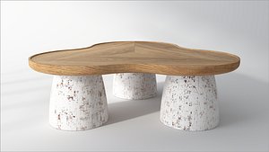 MIMI COFFEE TABLE 3D model