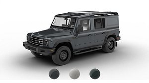 3D Ineos Grenadier 5-seat Utility Wagon 2024 3d model model