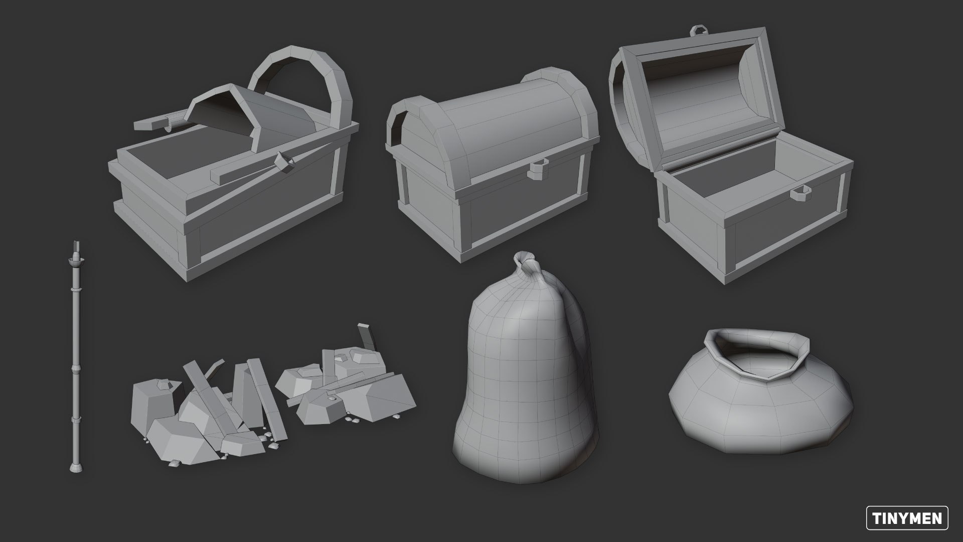 Asset Pack Vol 10 - Modular Dungeon Interior 3D https://p.turbosquid.com/ts-thumb/Ah/eBIFqm/Gc/wireframe_02/jpg/1764928677/1920x1080/fit_q87/cc0c7de36391790e28563f4a7e5785a1876964fb/wireframe_02.jpg