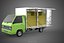 CAIXA DE ENTREGA COM PAINEL LATERAL ABAIXO, CAMINHÃO, PICKUP, CARGA, CARGA, CUBO, VAN
