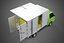 CAIXA DE ENTREGA COM PAINEL LATERAL ABAIXO, CAMINHÃO, PICKUP, CARGA, CARGA, CUBO, VAN