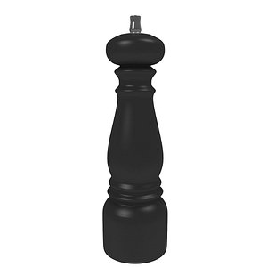 Wooden Pepper Mill 3D model