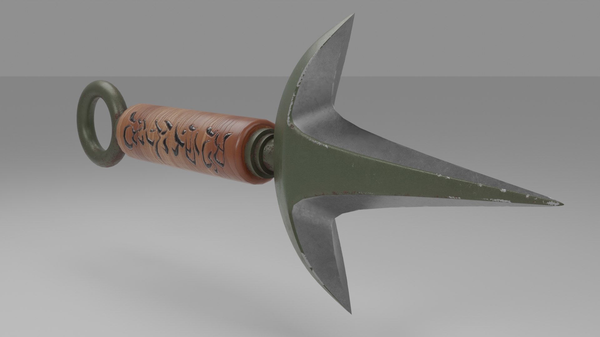 modèle 3D de Couteau de lancer Ninja Kunai CG Données CAO - TurboSquid  1166131