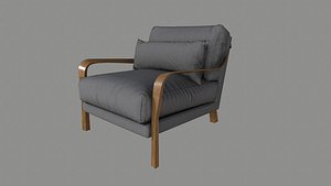 pbr archviz armchair 05 3D model