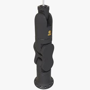 robot arm black model
