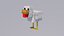 Rigged chicken + gift