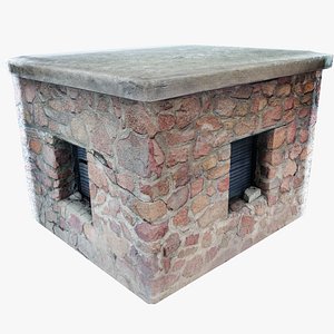 Bunker Ventilation Cobblestone Building