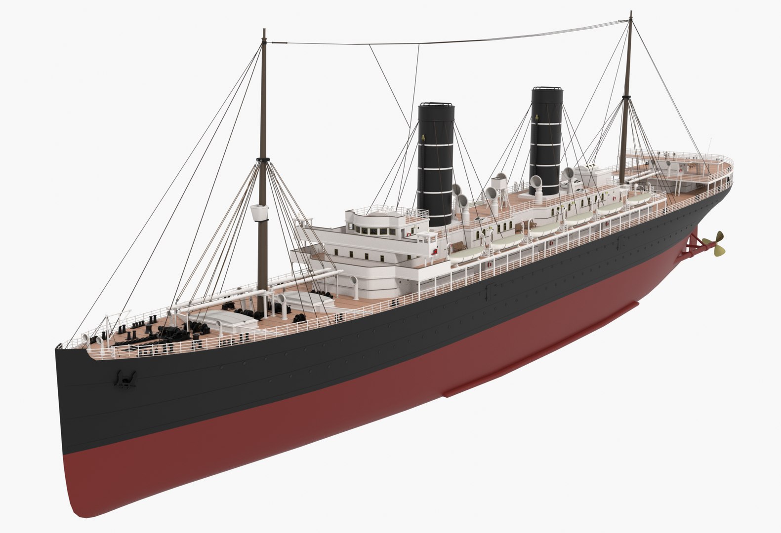 Steam Liner model - TurboSquid 1886415