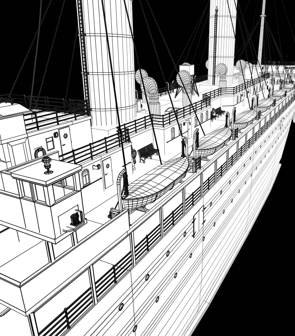 Steam Liner Model - TurboSquid 1886415