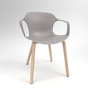 3D interior fritzhansen nap ks62 model