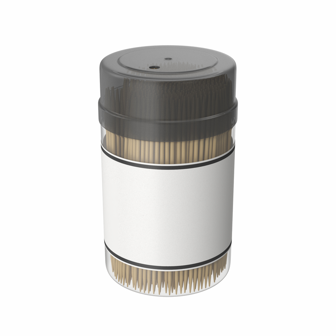Toothpick Pack 3D Model - TurboSquid 1900777
