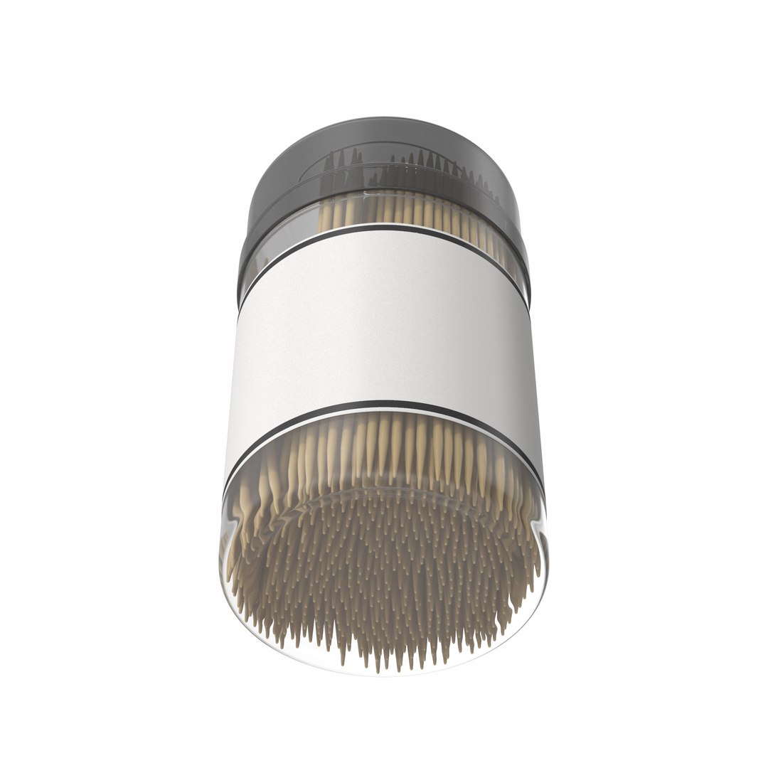Toothpick Pack 3D Model - TurboSquid 1900777