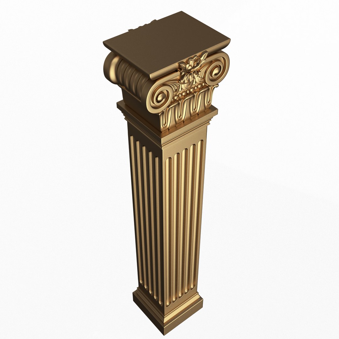 3D Column Capital 01002 - TurboSquid 2159080