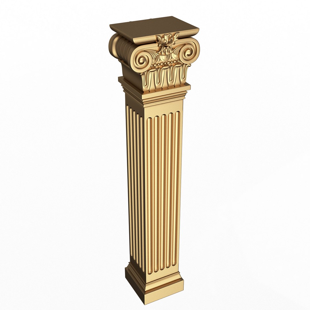 3D Column Capital 01002 - TurboSquid 2159080