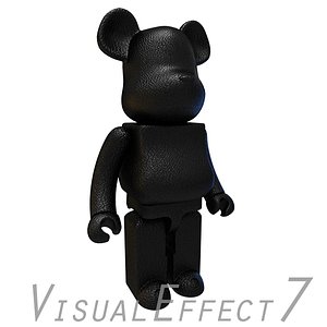 Black Leather Bear Brick