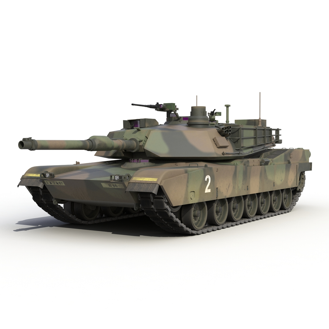 3d m1 abrams