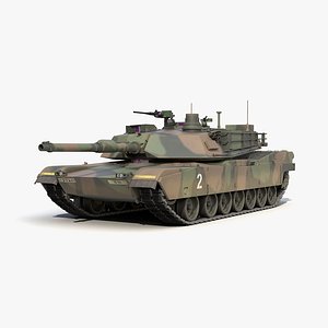 M1 Abrams 3D Model