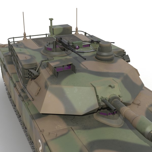 3d m1 abrams