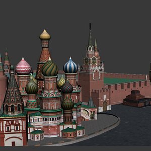 3d model kremlin