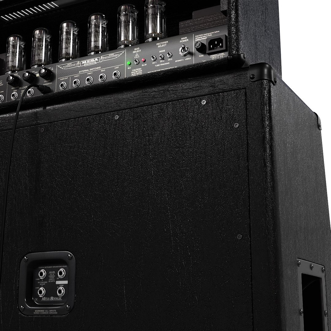 Mesa Boogie Dual Rectifier 3d Obj