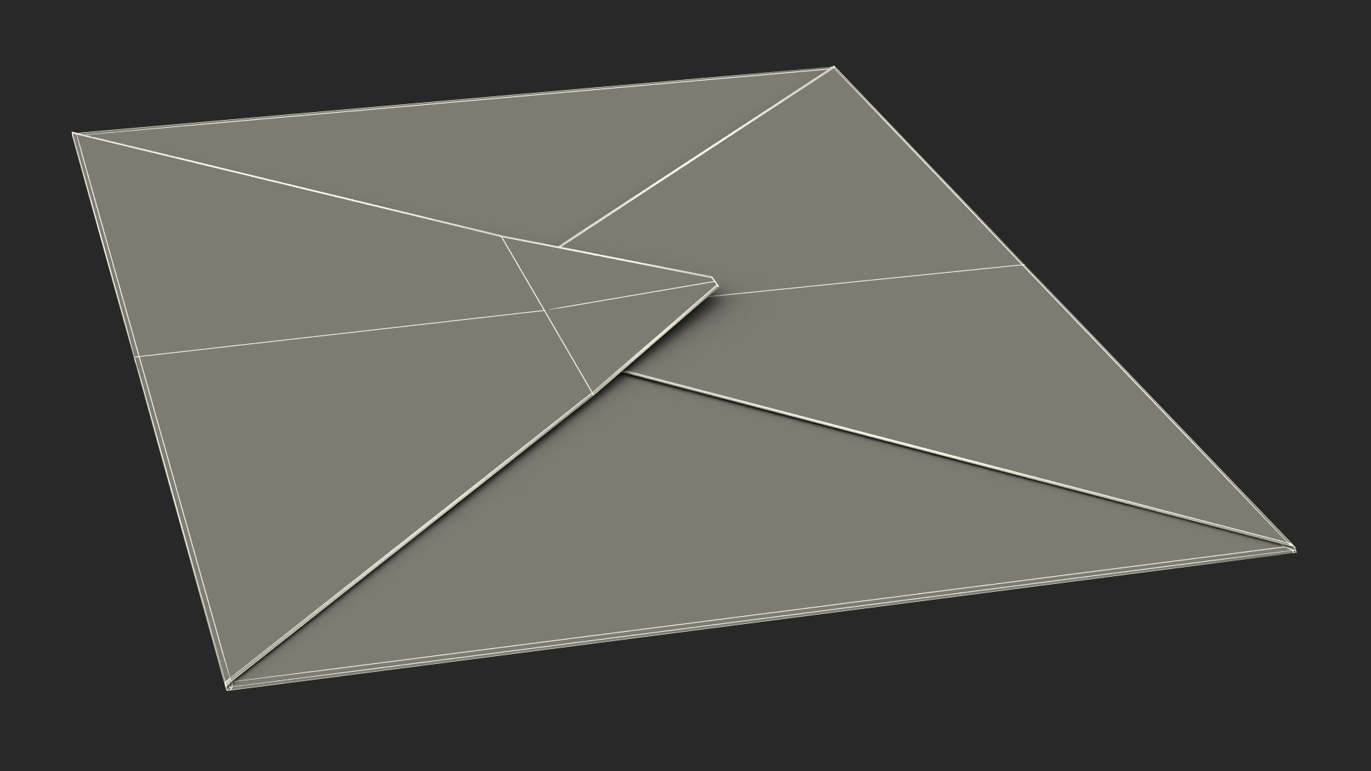 3D Standard Envelope With Geometric Pattern Model - TurboSquid 2411079