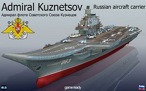 Russian aircraft carrier Admiral Kuznetsov