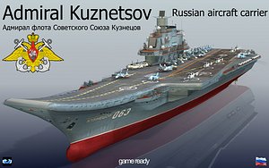 Russian aircraft carrier Admiral Kuznetsov