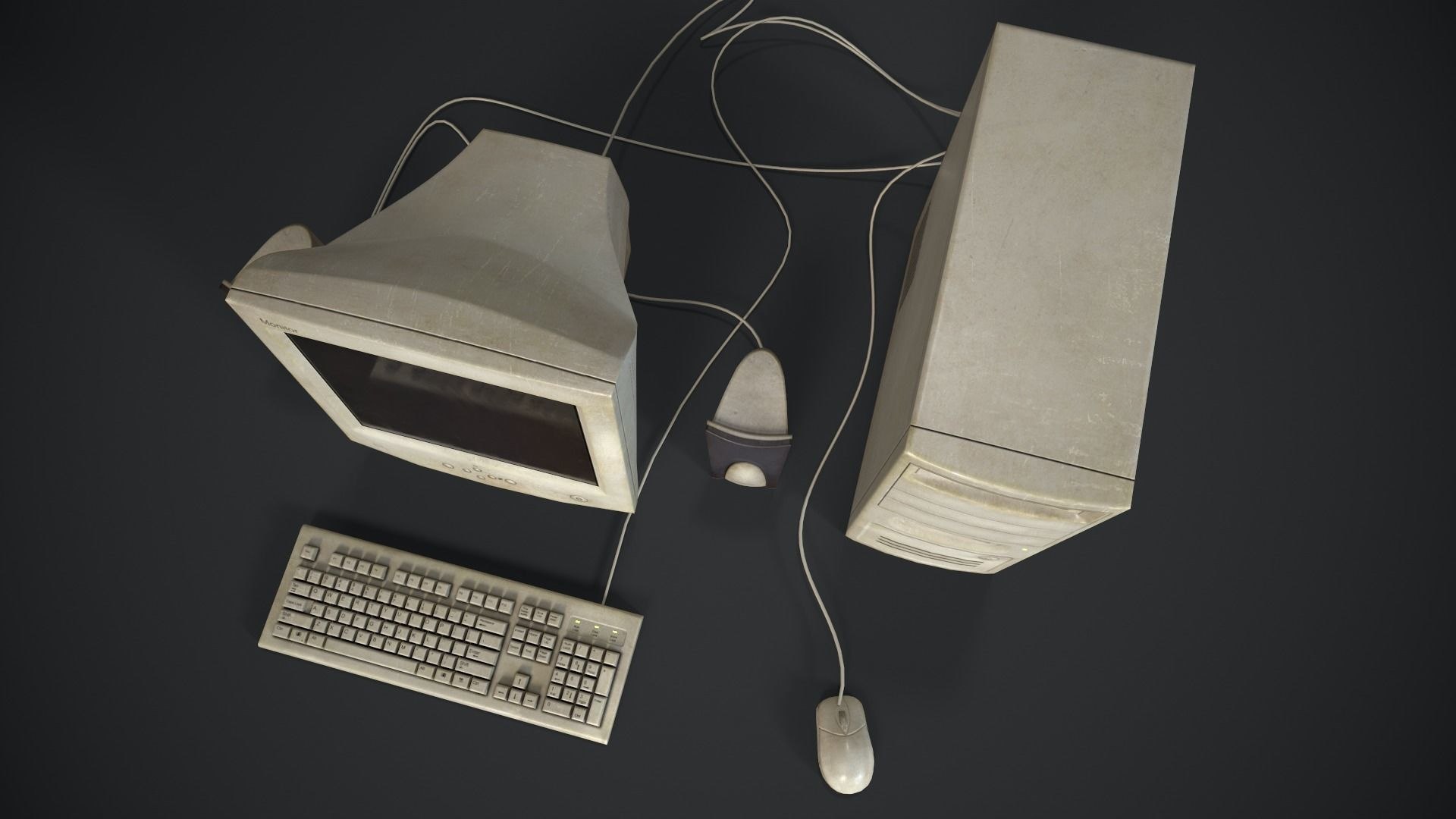 3D Old Computer Model - TurboSquid 2137842