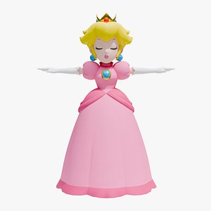 3D Princess Peach - Mario